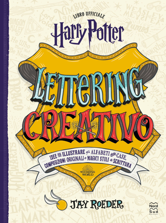 Kniha Harry Potter. Lettering creativo Joanne K. Rowling