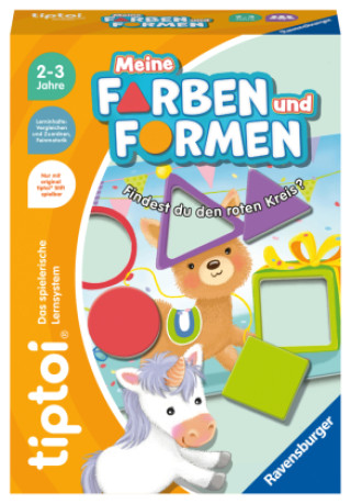 Hra/Hračka Ravensburger tiptoi Spiel 00168 - Meine Farben und Formen, Lernspiel für Kinder ab 2 Jahren 