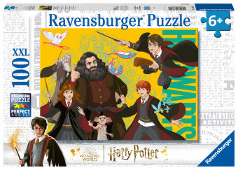 Játék Ravensburger Kinderpuzzle 13364 - Der junge Zauberer Harry Potter - 100 Teile XXL Harry Potter Puzzle für Kinder ab 6 Jahren 