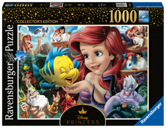Joc / Jucărie Ravensburger Puzzle 16963 - Arielle, die Meerjungfrau - 1000 Teile Disney Puzzle für Erwachsene und Kinder ab 14 Jahren 