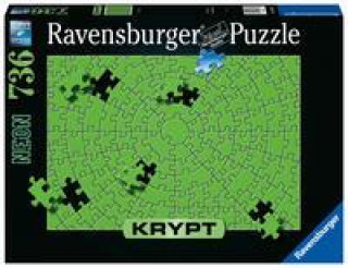 Játék Ravensburger Krypt Puzzle 17364 - Krypt Neon Green - 736 Teile Puzzle 14 Jahren 