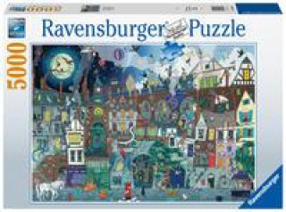 Gra/Zabawka Ravensburger Puzzle 17399 Die fantastische Straße - 5000 Teile Puzzle für Erwachsene und Kinder ab 14 Jahren 