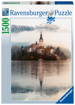 Játék Ravensburger Puzzle 17437 Die Insel der Wünsche, Bled, Slowenien - 1500 Teile Puzzle für Erwachsene und Kinder ab 14 Jahren 