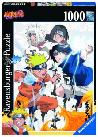 Játék Ravensburger Puzzle 17449 - Naruto vs. Sasuke - 1000 Teile Naruto Puzzle für Erwachsene und Kinder ab 14 Jahren 