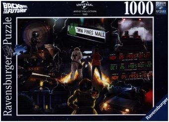 Joc / Jucărie Ravensburger Puzzle 17451 - Back to the Future - 1000 Teile Universal VAULT Puzzle für Erwachsene und Kinder ab 14 Jahren 