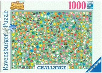 Játék Ravensburger Puzzle 17454 - Animal Crossing - 1000 Teile Challenge Puzzle für Erwachsene und Kinder ab 14 Jahren 