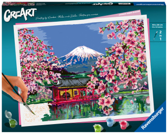 Jeu/jouet Ravensburger Malen nach Zahlen 20177 - Japanese Cherry Blossom - ab 14 Jahren 