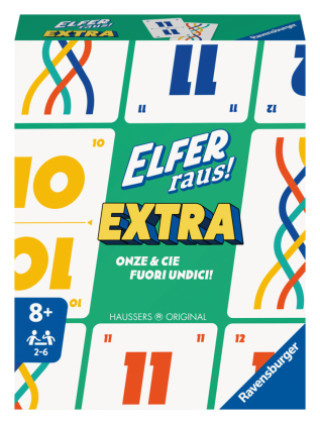 Joc / Jucărie Ravensburger 20946 - Elfer raus! Extra, Kartenspiel für 2-6 Spieler, Klassiker ab 8 Jahren, Extra Edition © Hausser