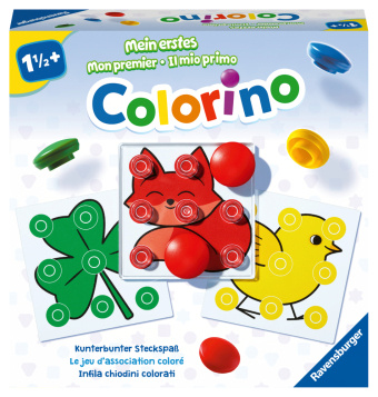 Joc / Jucărie Ravensburger 20981 Mein erstes Colorino, Lernspiel - So wird Farben lernen zum Kinderspiel - Der Spieleklassiker für Kinder ab 1,5 Jahren Joachim Krause