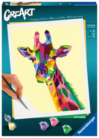 Játék Ravensburger Malen nach Zahlen 28993 - Funky Giraffe - ab 12 Jahren 