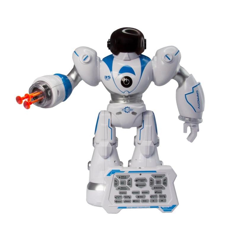 Joc / Jucărie RC Robot Robin modro-bílý 