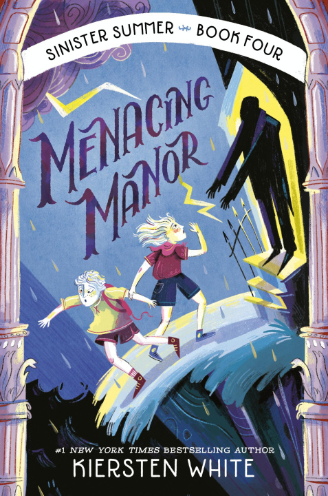 Book Menacing Manor White