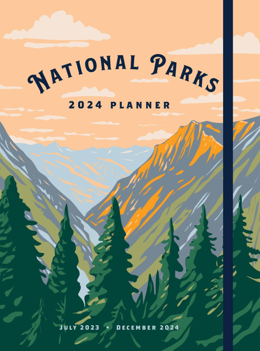 Książka National Parks 2024 Weekly Planner 
