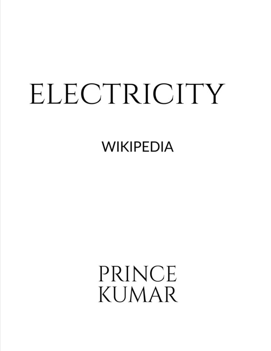 Carte Electricity Prince Kumar