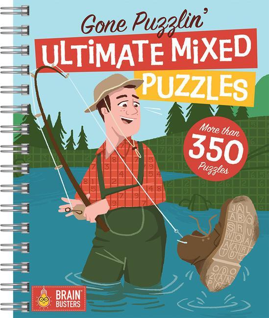 Book Gone Puzzlin' Ultimate Mixed Puzzles 