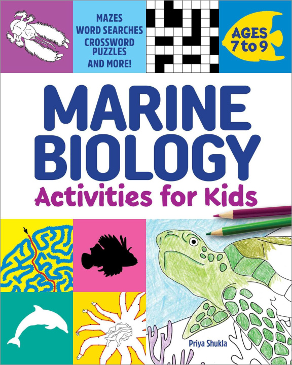 Carte Marine Biology Activities for Kids: Mazes, Word Searches, Crossword Puzzles, and More! 