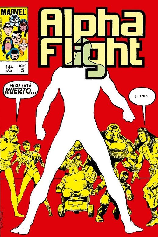 Buch Biblioteca Alpha Flight 5 BILL MANTLO
