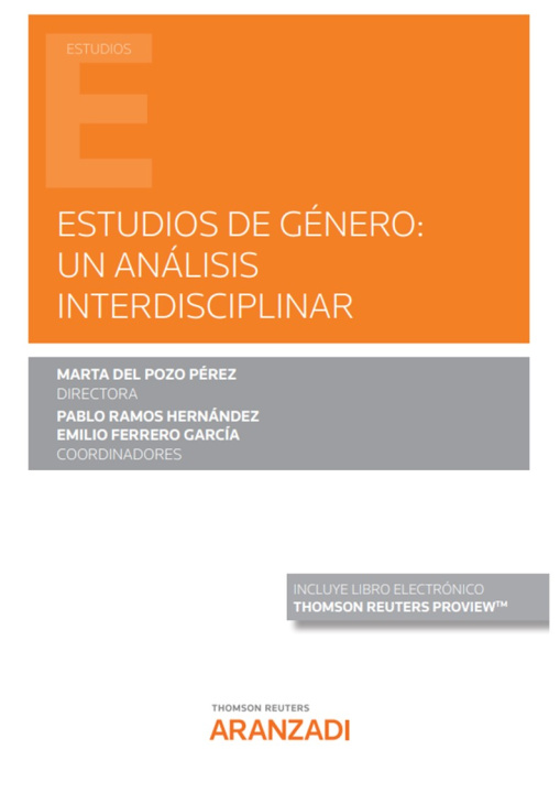 Kniha Estudios interdisciplinares de género EMILIO FERRERO GARCIA