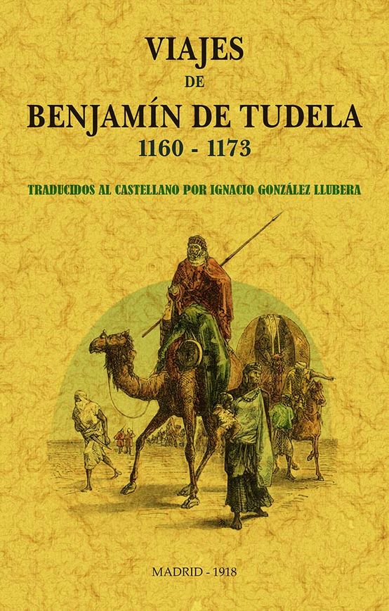 Książka Viajes de Benjamín de Tudela 1160-1173 