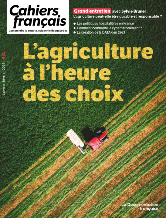 Carte L'agriculture à l'heure des choix La documentation française