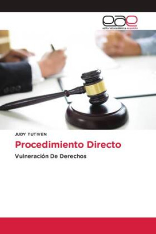 Knjiga Procedimiento Directo JUDY TUTIVEN