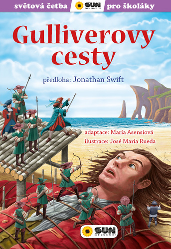 Kniha Gulliverovy cesty Jonathan Swift
