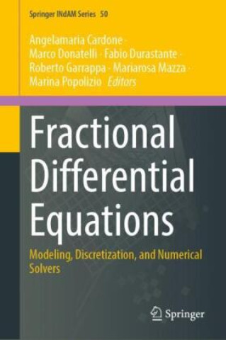 Könyv Fractional Differential Equations Angelamaria Cardone