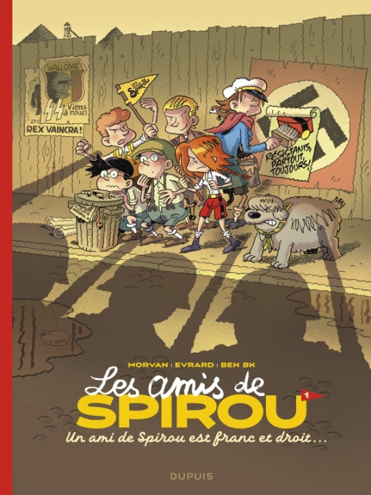 Kniha Les amis de Spirou - Tome 1 - Un ami de Spirou est franc et droit... Jean-David Morvan