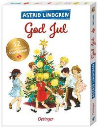 Game/Toy Astrid Lindgren. God Jul. 12 wunderschöne Weihnachtskarten zum Verschicken Ilon Wikland