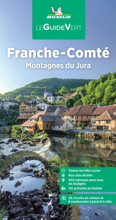 Книга Guide Vert Franche-Comté, Jura 