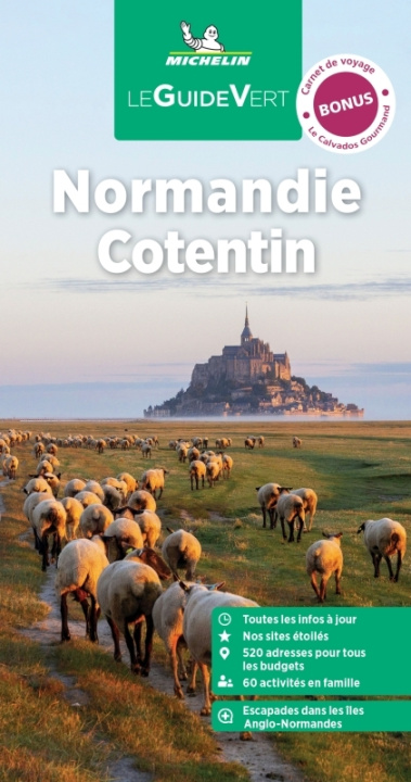 Knjiga Guide Vert Normandie Cotentin Michelin