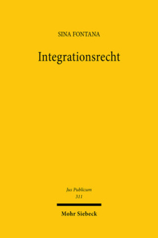 Knjiga Integrationsrecht Sina Fontana