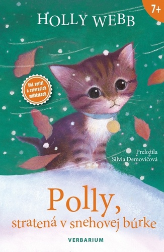 Kniha Polly, stratená v snehovej búrke Holly Webb