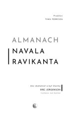 Kniha Almanach Navala Ravikanta Eric Jorgenson