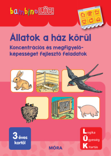 Carte Állatok a ház körül 