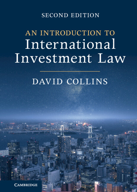Книга Introduction to International Investment Law David Collins