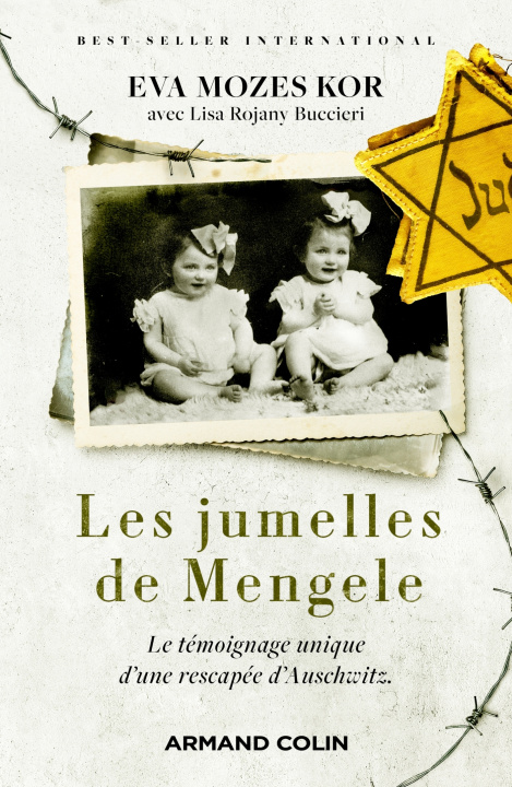 Kniha Les jumelles de Mengele Eva Mozes Kor