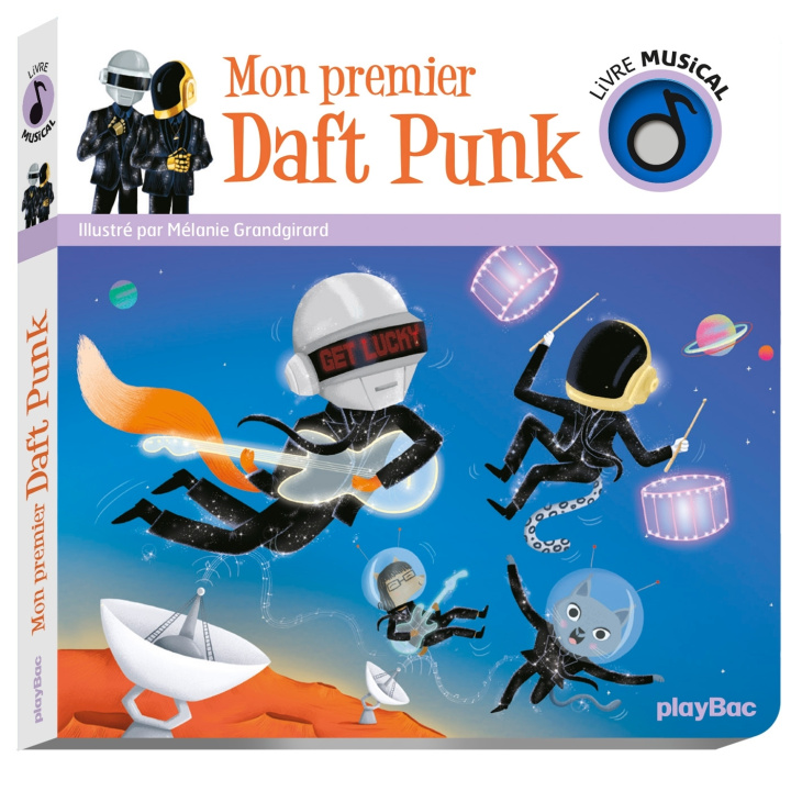 Kniha Livre musical - Mon premier Daft Punk 