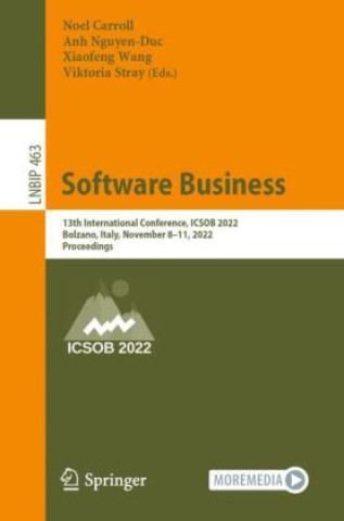 Kniha Software Business Noel Carroll