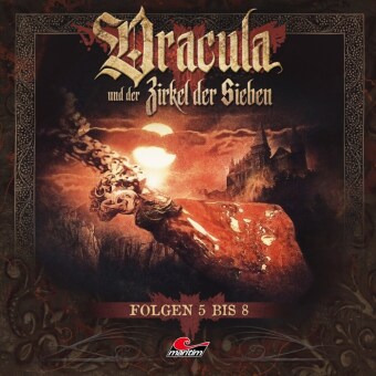 Audio Dracula und der Zirkel der Sieben, 4 Audio-CD Dietmar Wunder