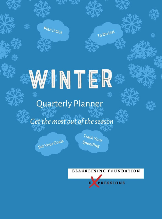 Knjiga Winter Sesonal Quarterly Planner Sharon Gonzalez