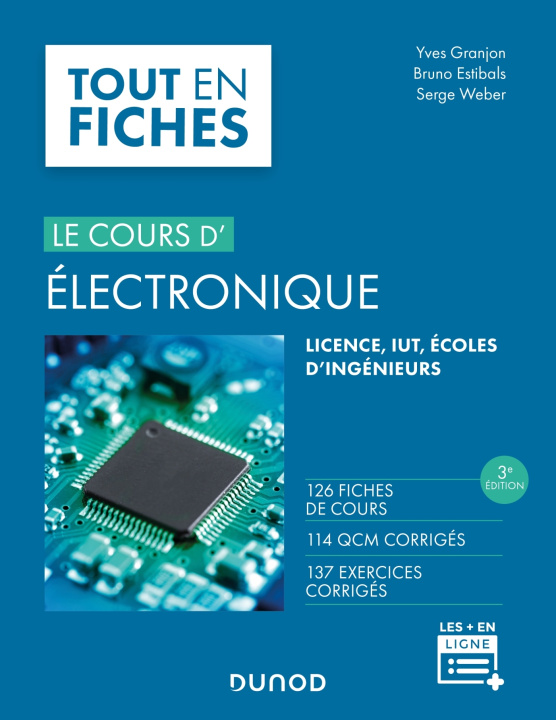 Kniha Le cours d'électronique - 3e éd. Yves Granjon