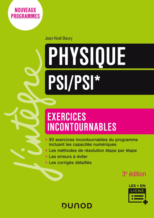 Kniha Physique Exercices incontournables PSI/PSI* - 3e éd. Jean-Noël Beury