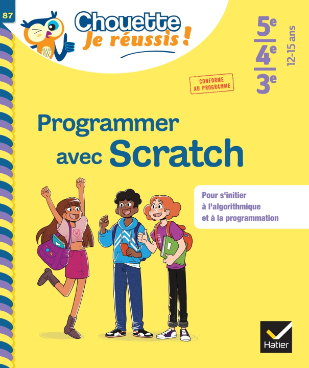 Книга Programmer avec Scratch 5e/4e/3e Daniel Daviaud