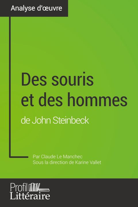 Kniha Des souris et des hommes de John Steinbeck (Analyse approfondie) 