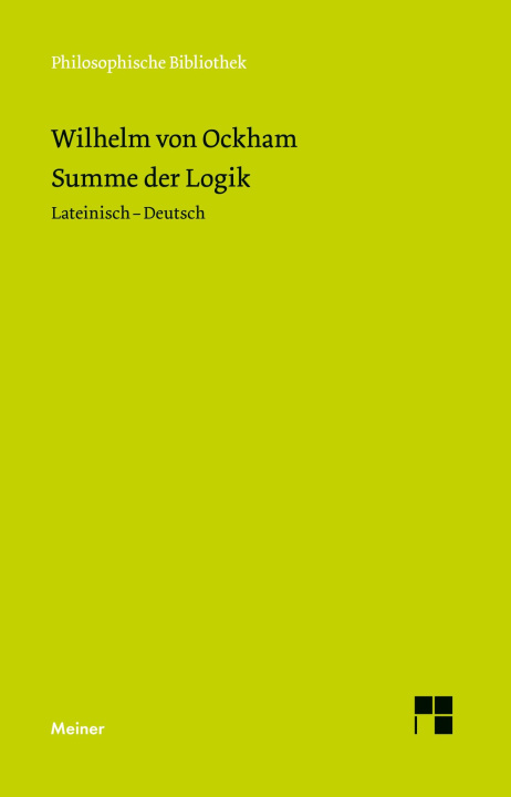 Kniha Summe der Logik / Summa logica Peter Kunze