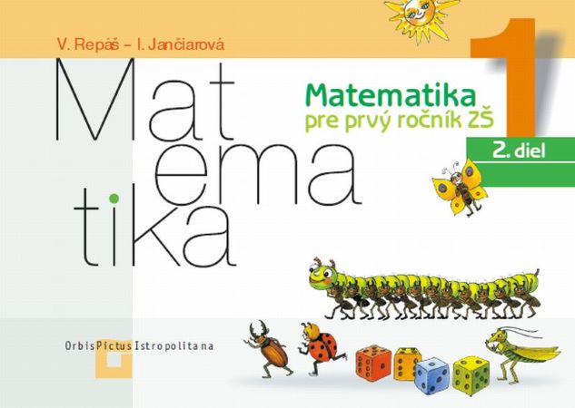 Book Matematika 1 - 2. diel (Pracovný zošit) Vladimír Repáš