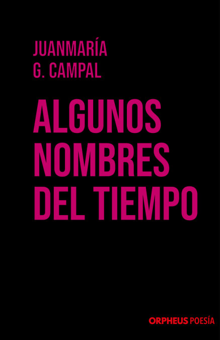 Knjiga Algunos nombres del tiempo 