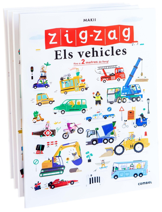Kniha Zig-zag Els vehicles 