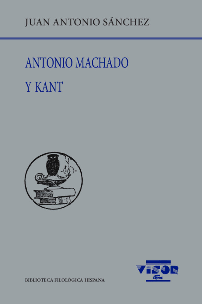 Könyv Antonio Machado y Kant 